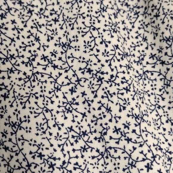 Alexander Julian long sleeve button-down shirt blue and white print Sz. XL - Picture 2 of 7